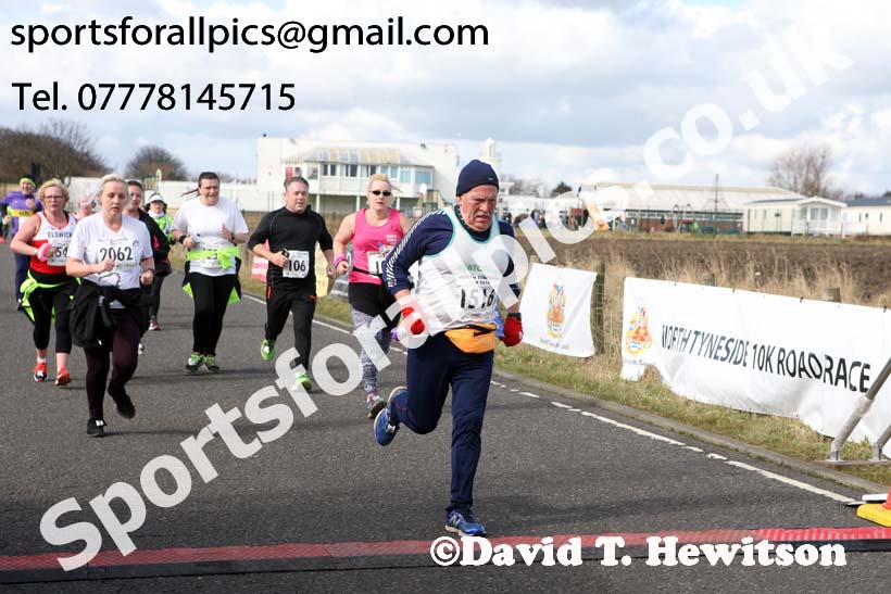 North Tyneside 10k Road Race, Whitley Bay. Photo: David T. Hewitson/Sports for All Pics